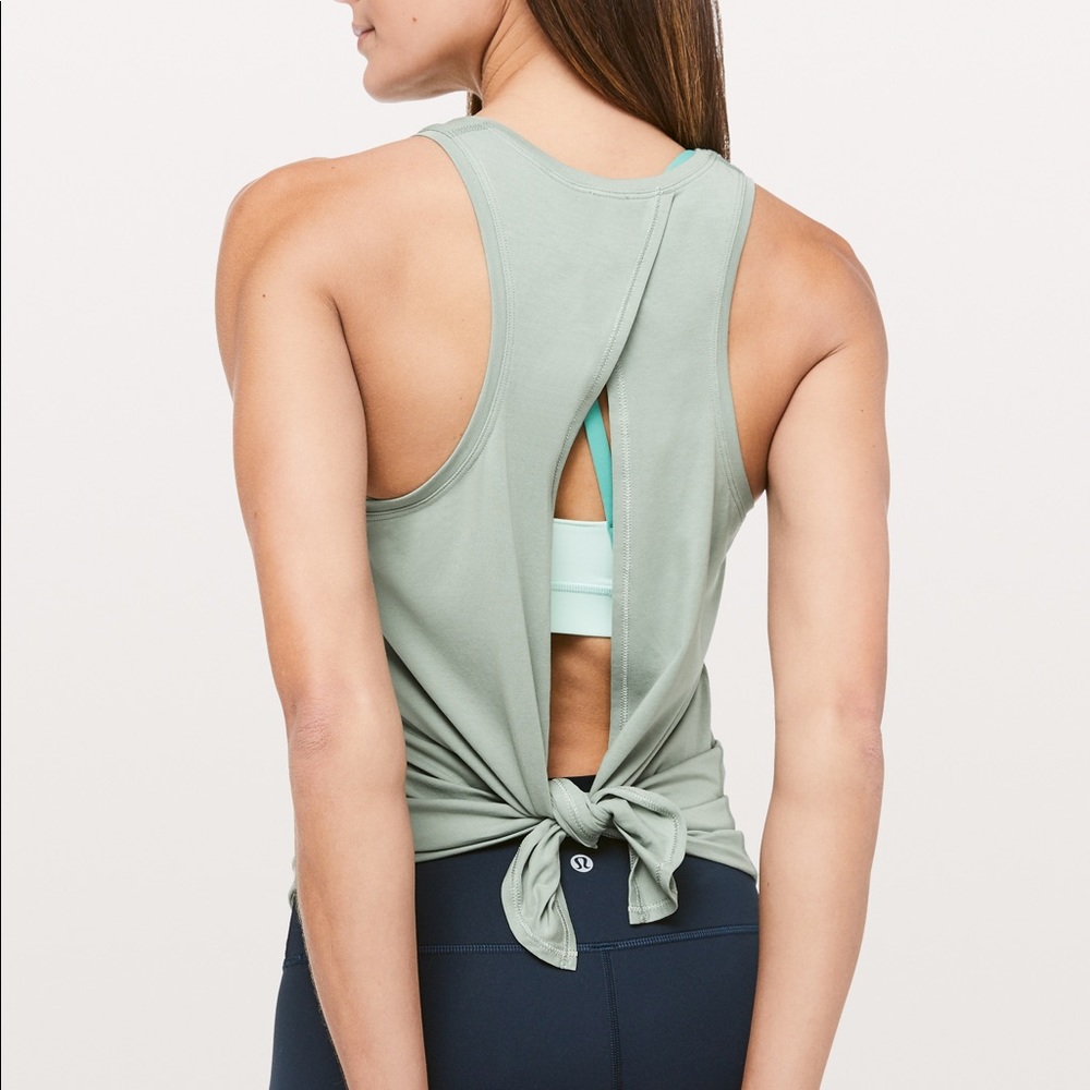 Lululemon “All Tied Up” Tank